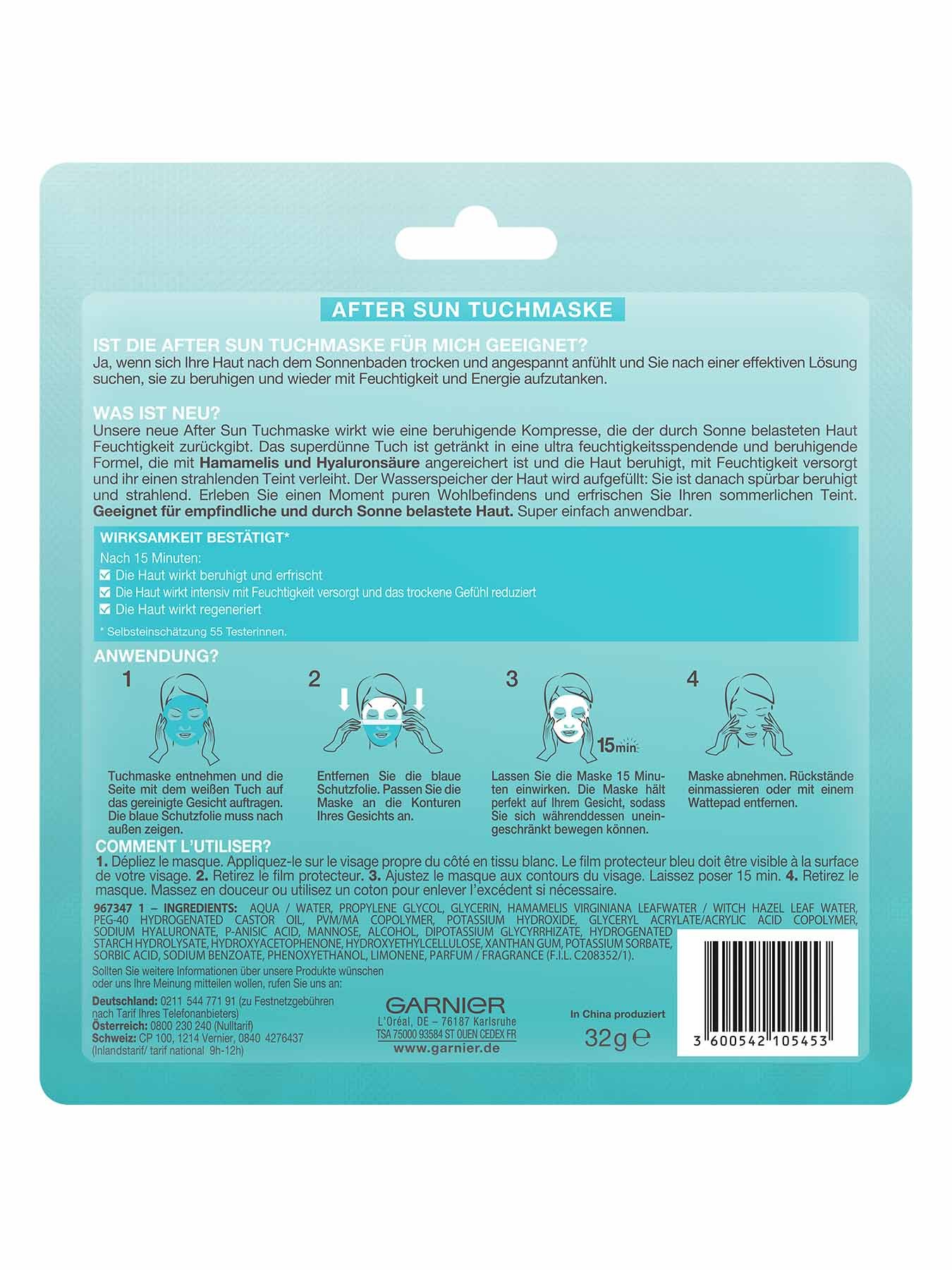 Tuchmaske-Ambre-Solaire-After-Sun-32g-Rueckseite-Garnier-Deutschland-gross